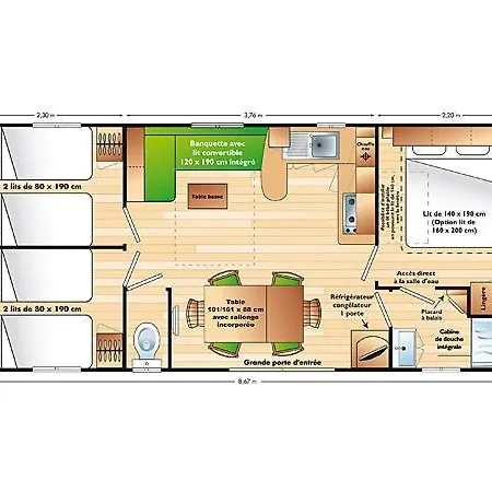 Familial - Parc Aquatique - Grande Aire De Jeux A La Montagne 캠프장 아고스 비달로스