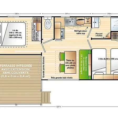 营地 Familial - Parc Aquatique - Grande Aire De Jeux A La Montagne *