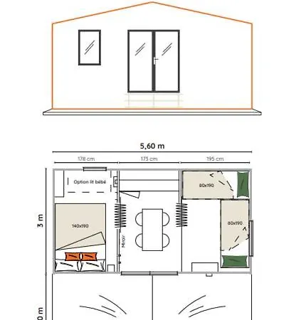 캠프장 Familial - Parc Aquatique - Grande Aire De Jeux A La Montagne *